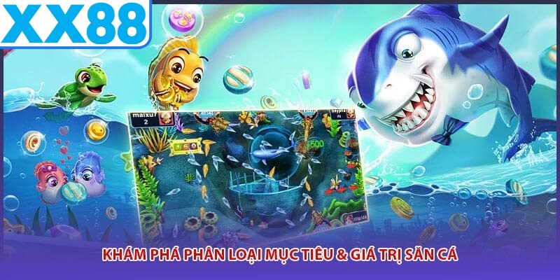 Khám phá phân loại mục tiêu & giá trị săn cá