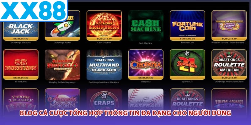 Blog cá cược tổng hợp thông tin đa dạng cho người dùng