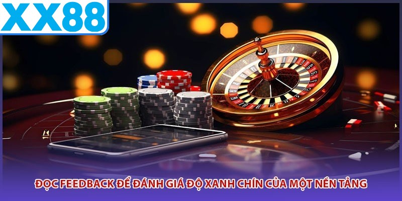 Đọc feedback để đánh giá độ xanh chín của một nền tảng